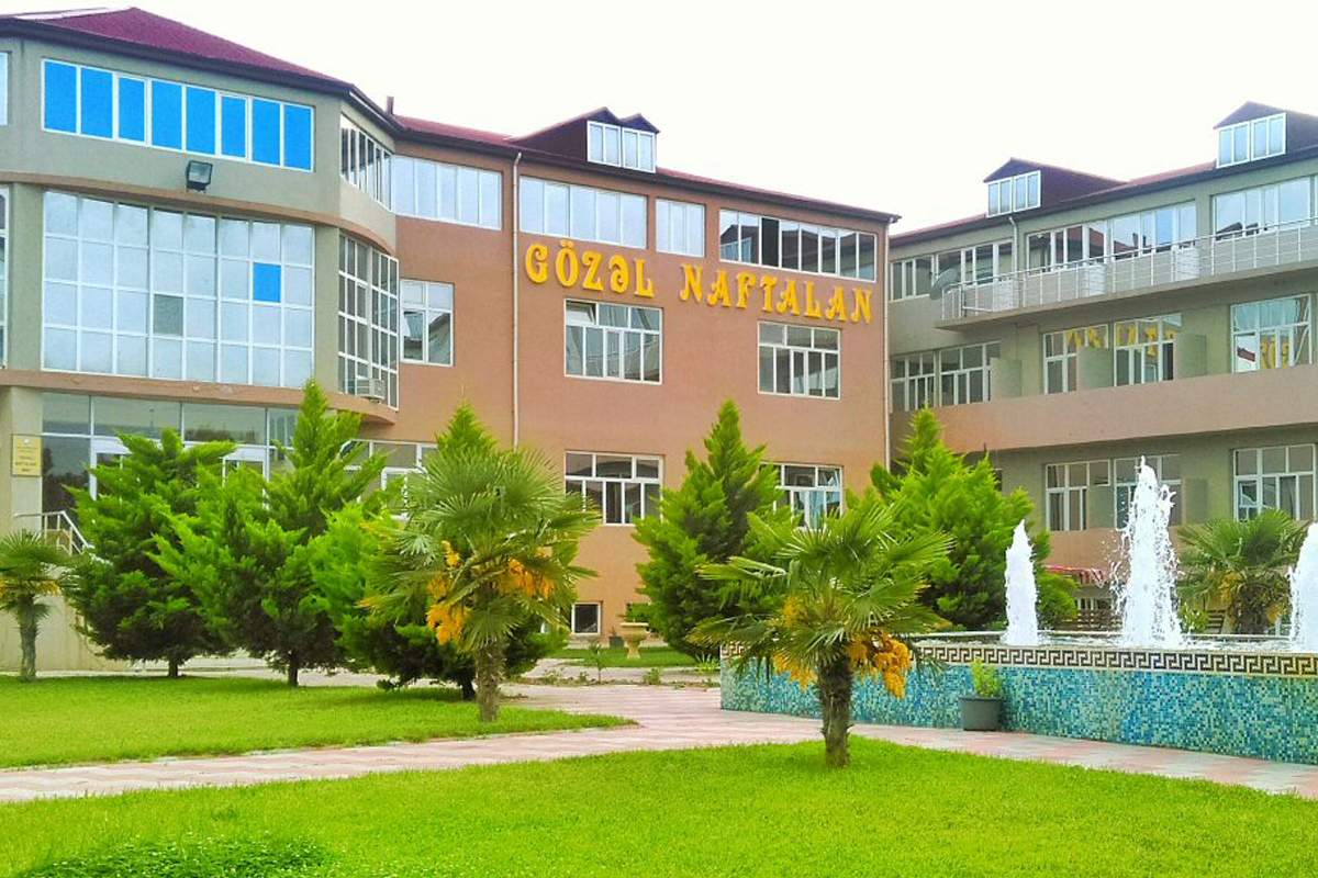 Gözəl Otel Naftalan Sanatoriyasıl GozelHealth Hotel Санаторий Красивый Нафталан отель 