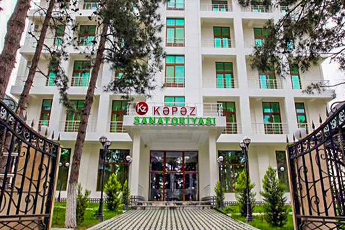 Kəpəz Otel Naftalan Sanatoriyasıl Kəpəz Health Hotel Кяпаз Санаторий отель Нафталан