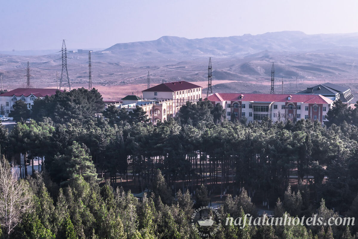 Naftalan Sağlamlıq Mərkəzi Sanatoriyası Naftalan Health Center Hotel Санаторий Оздоровительный центр Нафталан отель