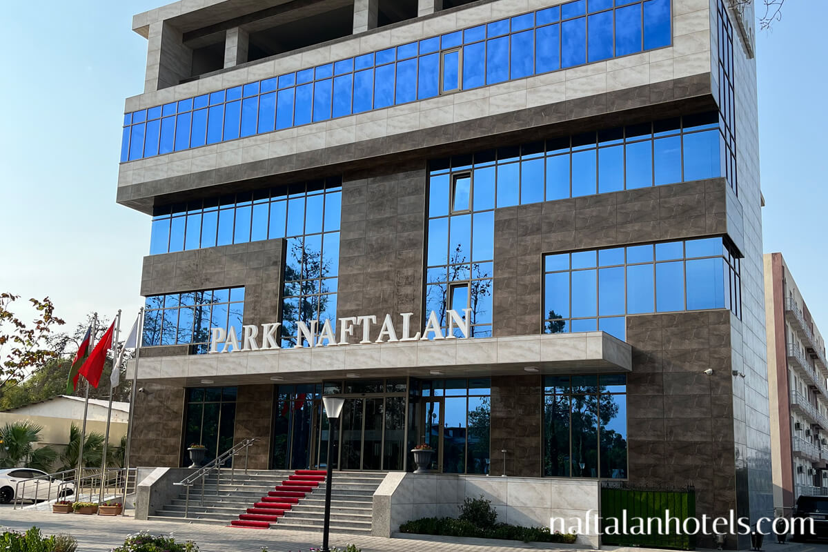 Park Naftalan Sanatorium Sanatoriya Санаторий Парк Нафталан